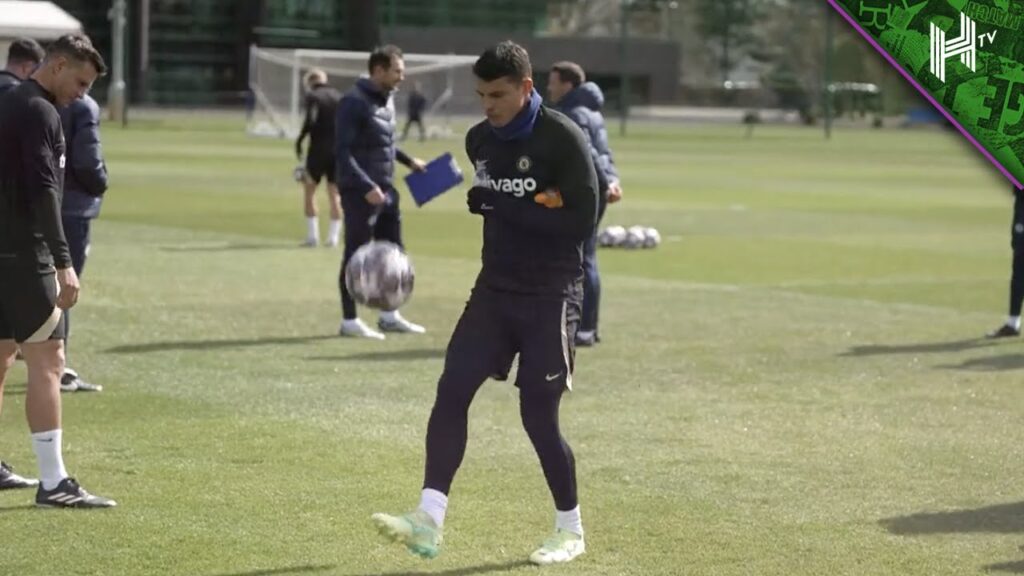 Thiago Silva RETURNS as Frank Lampard leads Chelsea training | Real Madrid v Chelsea