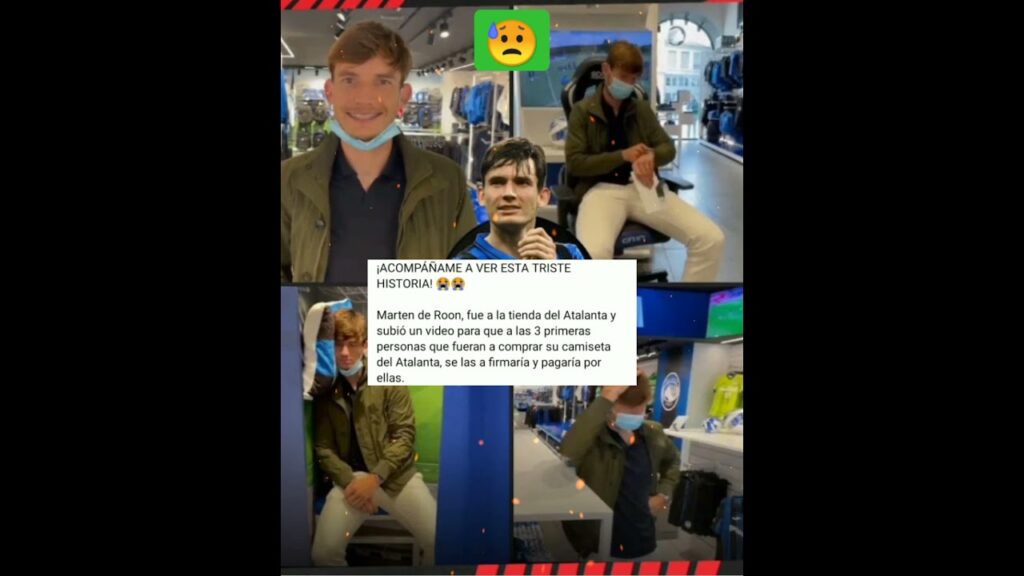 Viral -Marten de ROOM Jugador del ATALANTA 🇮🇹#shortsvideos