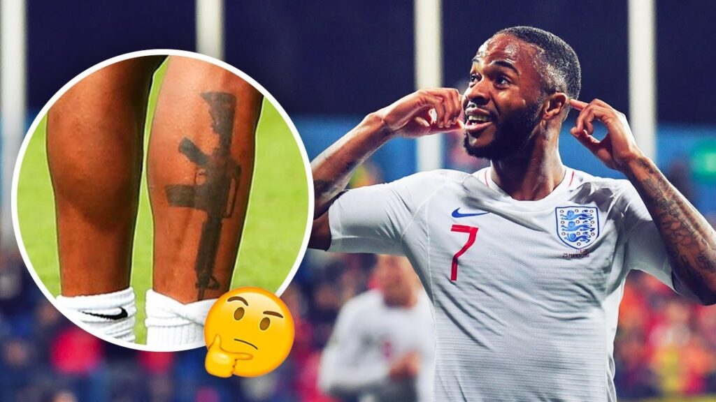 Raheem Sterling's tattoo which caused a huge scandal in England - Oh My Goal