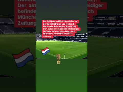 Transfer-Überraschung: Holland-Star Daley Blind kommt zu Bayern #FCBayern #DaleyBlind #BayernMunich