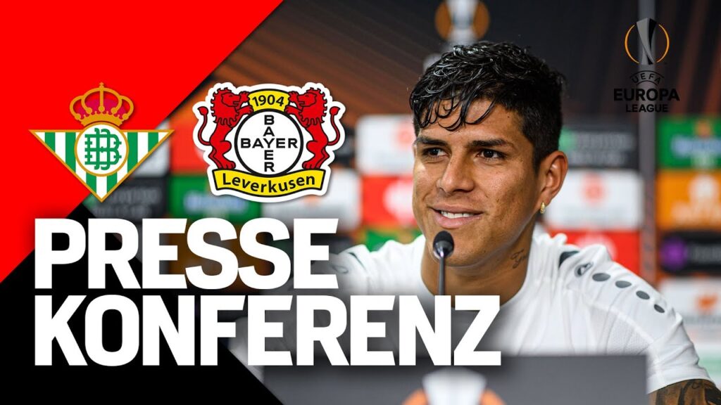 "Kontrollierten Auftritt hinlegen" | PK mit Seoane und Hincapie vor Bayer 04 🆚 Betis Sevilla