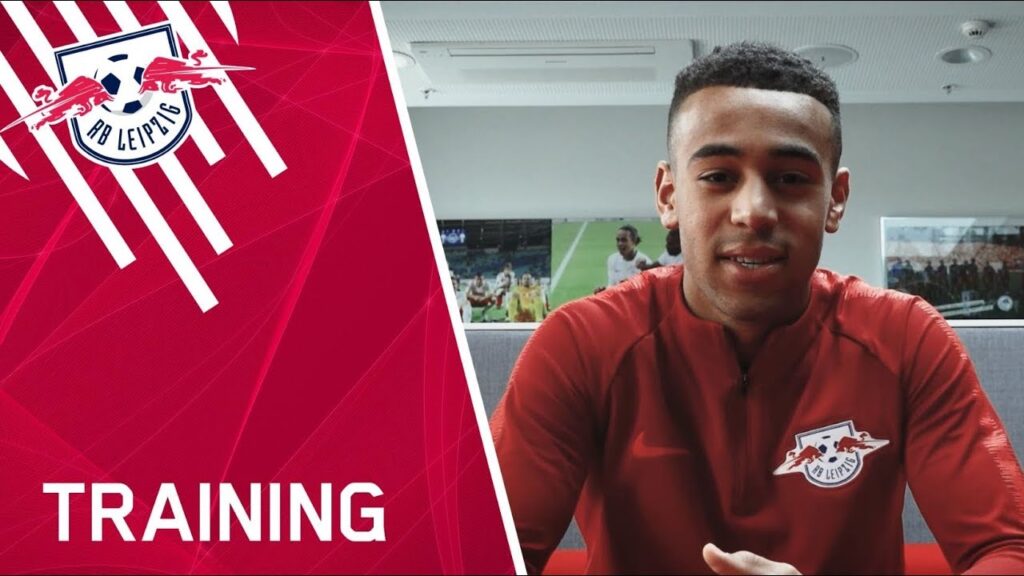 Unser Neuzugang Tyler Adams absolviert seine Fitnesstests am Cottaweg!