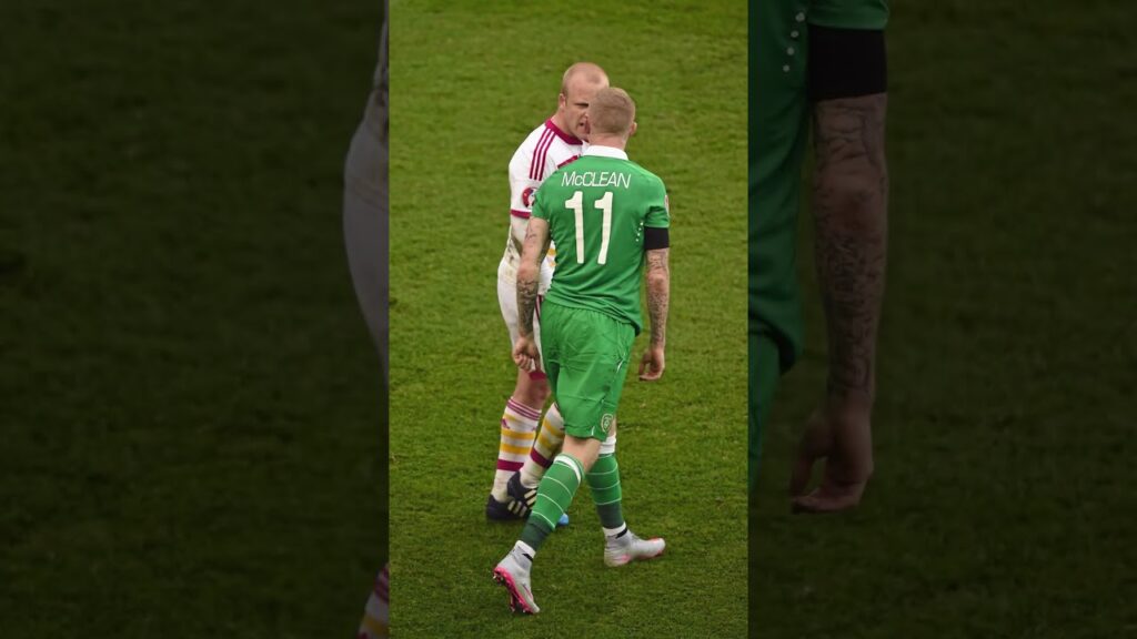 Nobody messes with James McClean 😅😂
