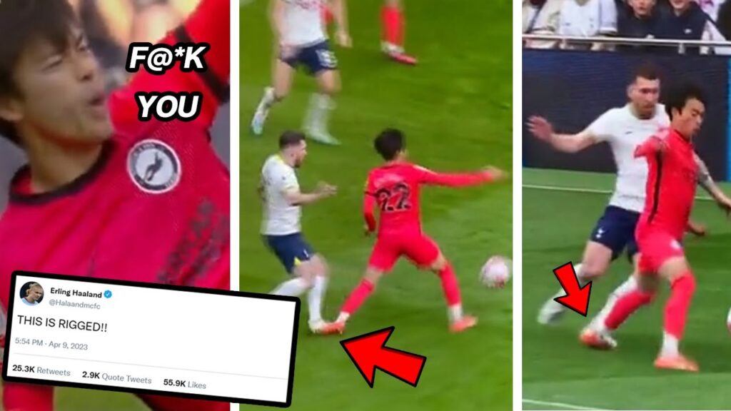 Blatant Corruption!! Watch How Football Fans React to Mitoma's Clear Penalty Not Being Given.