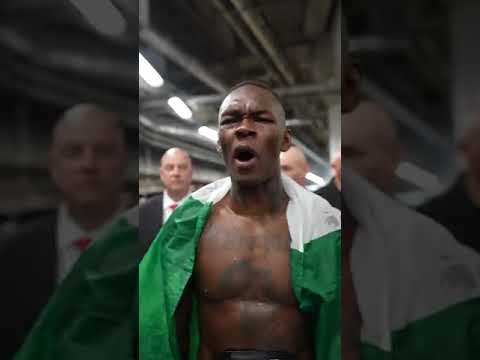 Israel Adensya Post FIGHT Words..