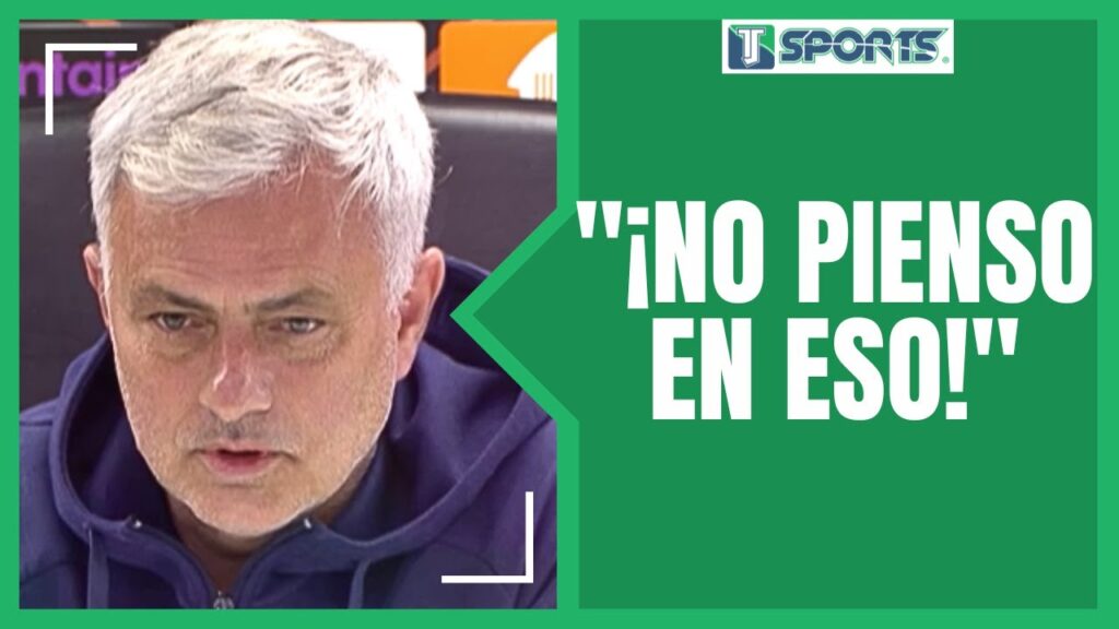 La MOLESTIA 😱 de José Mourinho CUANDO LE PREGUNTARON por Santiago Giménez La MOLESTIA 😱 de José Mourinho CUANDO LE PREGUNTARON por Santiago Giménez