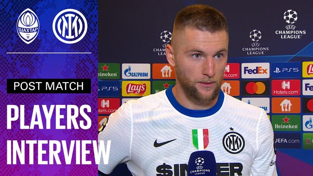 SHAKHTAR 0-0 INTER | SKRINIAR + DE VRIJ + VECINO EXCLUSIVE INTERVIEWS [SUB ENG] 🎙️⚫🔵
