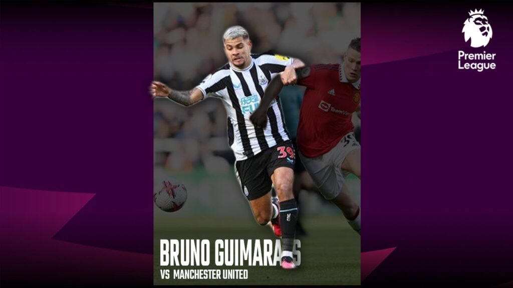 Bruno Guimarães vs Manchester United | EPL ⚫️⚪️