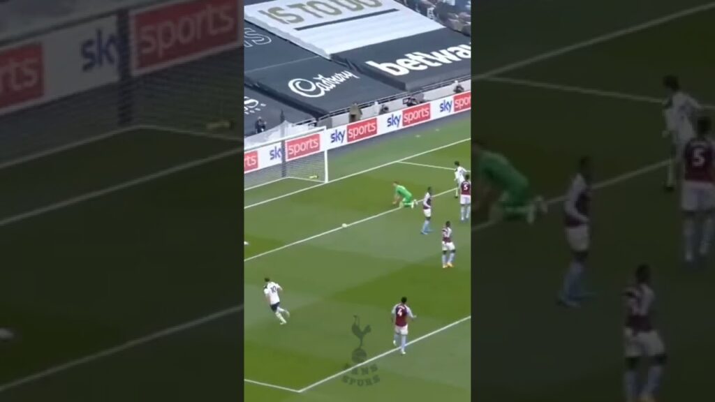 Goals Steven Bergwijn 🔥🔥 || Tottenham vs Aston Villa - Premier League || #Shorts #Tottenham #Spurs