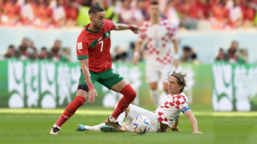 Hakim Ziyech playing for Morocco is something else!