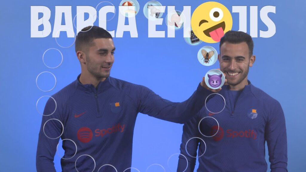 🤪 BARÇA EMOJIS: Ferran Torres & Eric Garcia