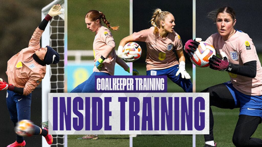 Hampton, Earps & Maclver Rack Up Saves, GK Cam & Roebuck’s Strikers Finish | Goalkeeper Training