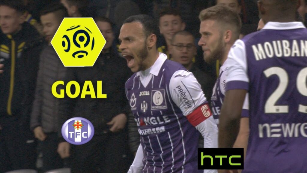 Goal Martin BRAITHWAITE (43') / Toulouse FC - SC Bastia (4-1)/ 2016-17