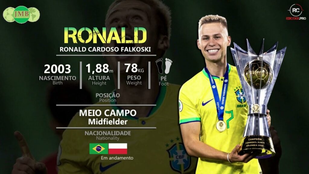 Ronald - Meio Campo (Midfielder) 2003 - 2023