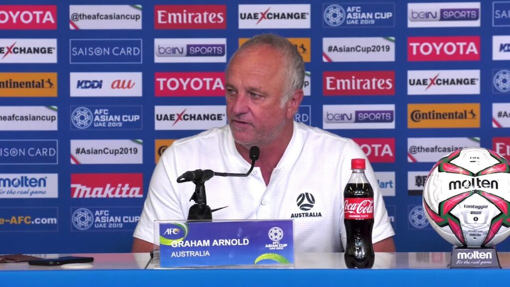 Australia's Graham Arnold Matchday 1 pre-match press conference