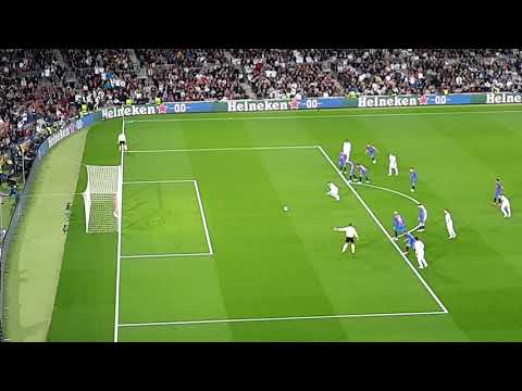 Camp Nou explodiert Barcelona - Eintracht Frankfurt 0-1 FILIP KOSTIC TOR 14.04.2022