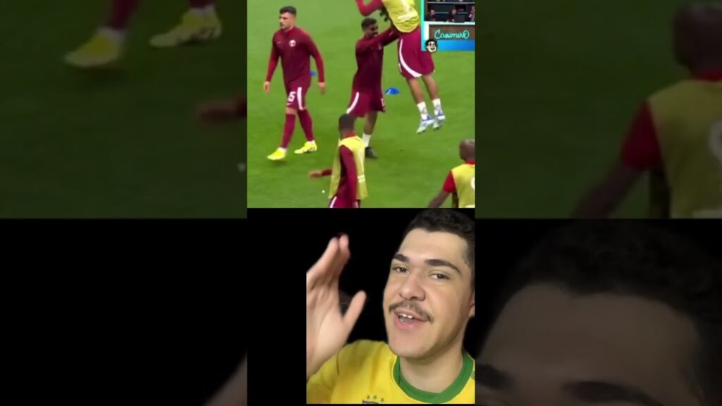 Treinamento inusitado do Catar 🇶🇦