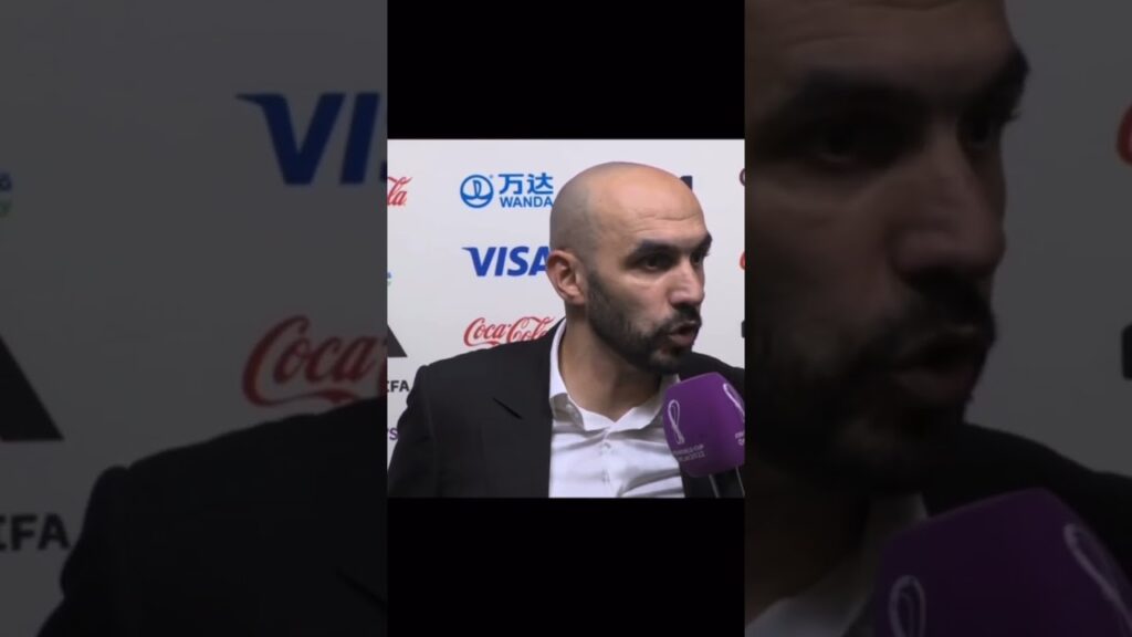 CdM 2022, Maroc : Walid Regragui répond aux critiques sur le jeu de son équipe. Abonnés vous 🇲🇦❤️