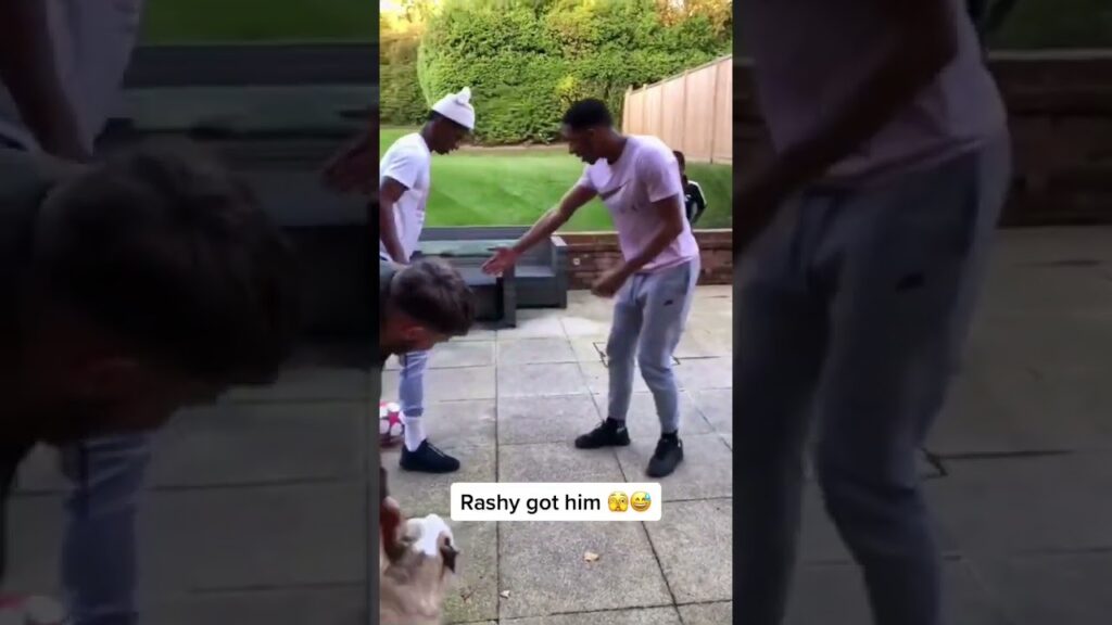 Marcus Rashford did his brother DIRTY 😂 (via marcusrashford) #shorts