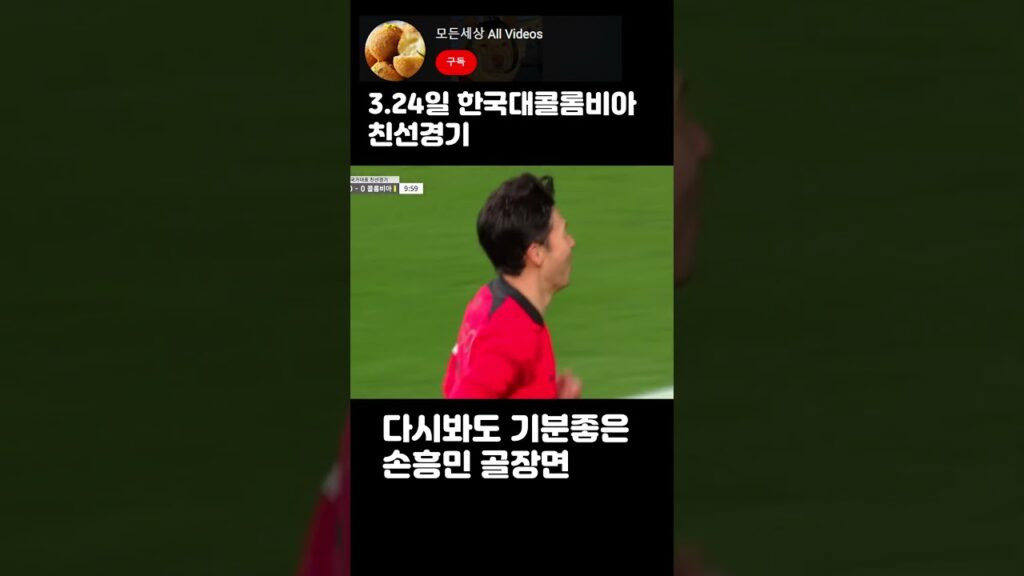 보면 볼수록 빠져드는 손흥민 골장면#shorts