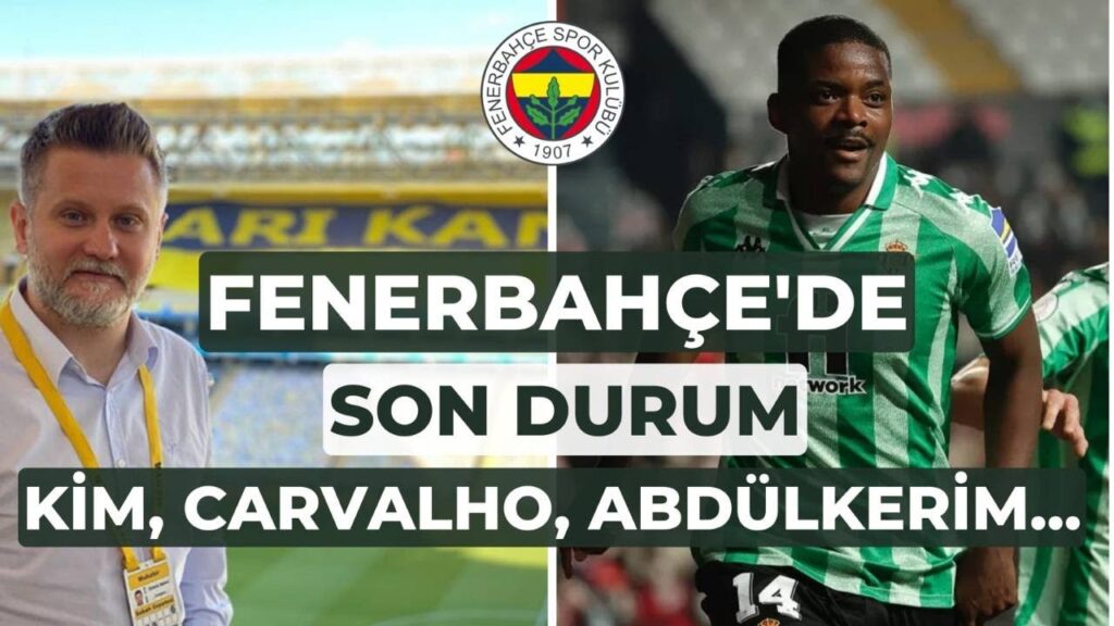 Fenerbahçe'de Son Durum: Kim Min-Jae, William Carvalho, Abdülkerim, Sergio Oliviera ve Gençler...