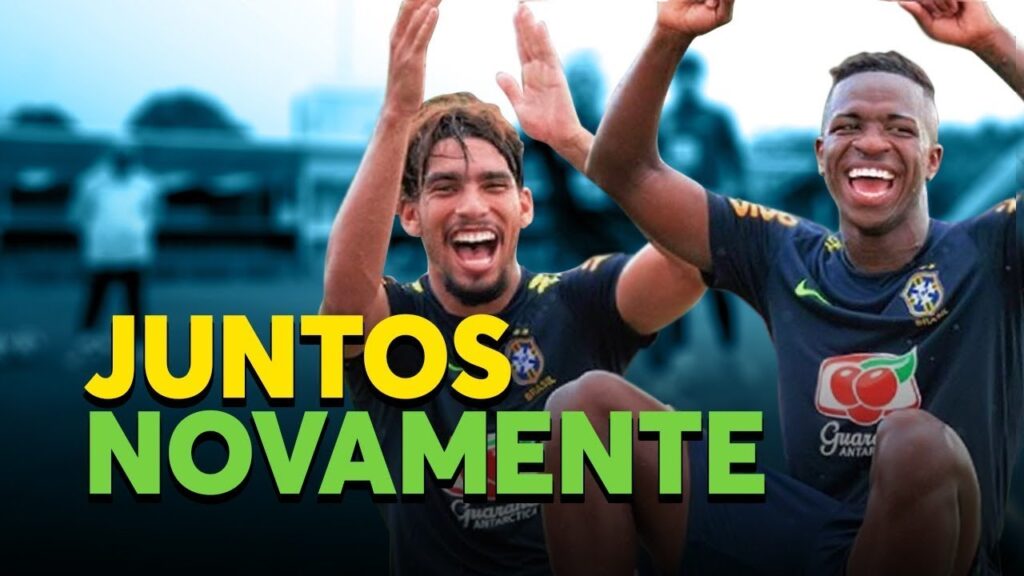 A PRIMEIRA VEZ NA SELEÇÃO E O REENCONTRO DE VINI E PAQUETÁ!!!