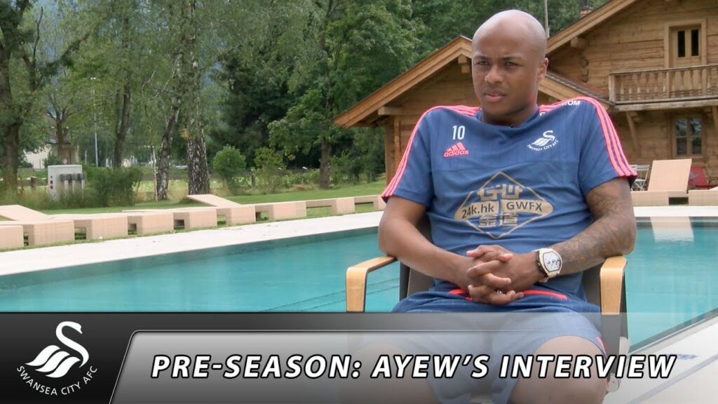 Swans TV - Pre-season: Interview with Andre Ayew