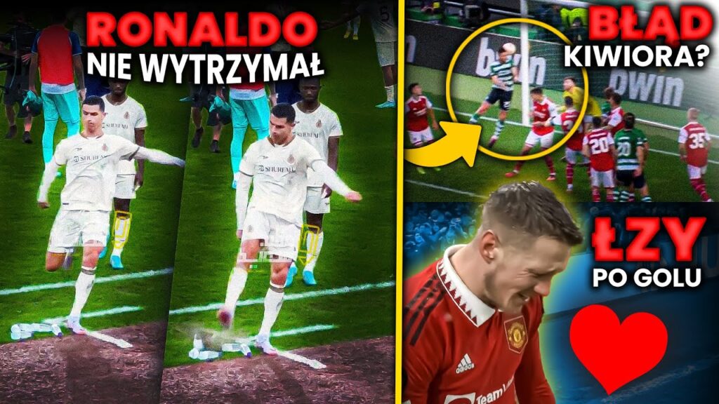 Jakub Kiwior ZAWALIŁ GOLA w DEBIUCIE?! WŚCIEKŁY Ronaldo KOPIE BUTELKI... Weghorst PŁAKAŁ po GOLU!