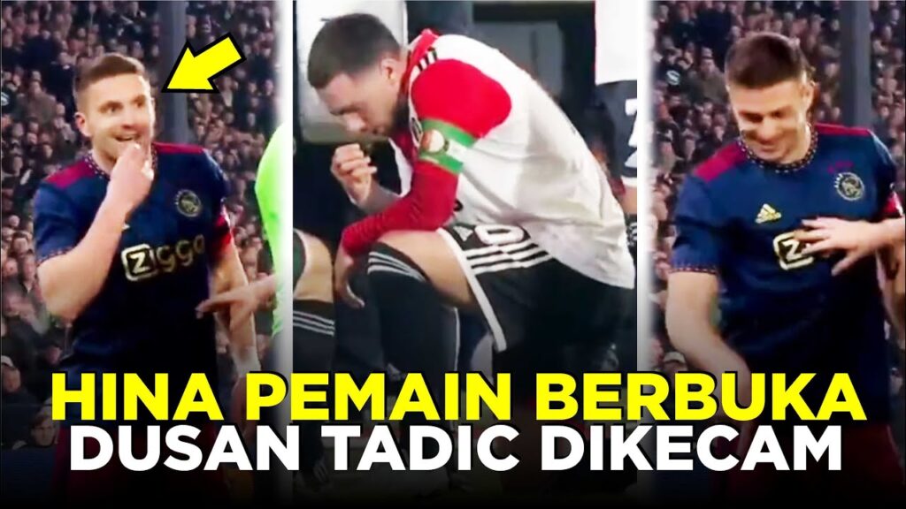 MENGHINA PEMAIN FEYENOORD SAAT BERBUKA PUASA DUSAN TADIC DI KECAM
