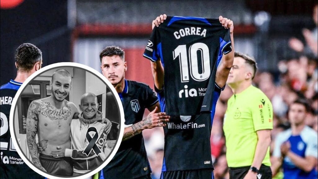 Gol de Nahuel Molina con atlético de Madrid dedicado para Ángel Correa al fallecimiento de su Mamá💔