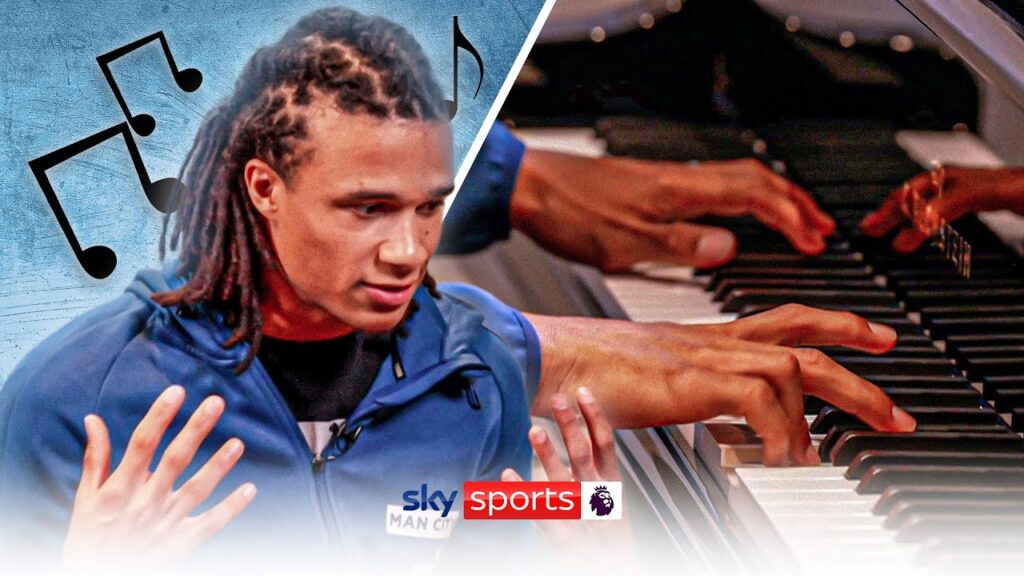 Nathan Ake is AMAZING at playing the Piano!