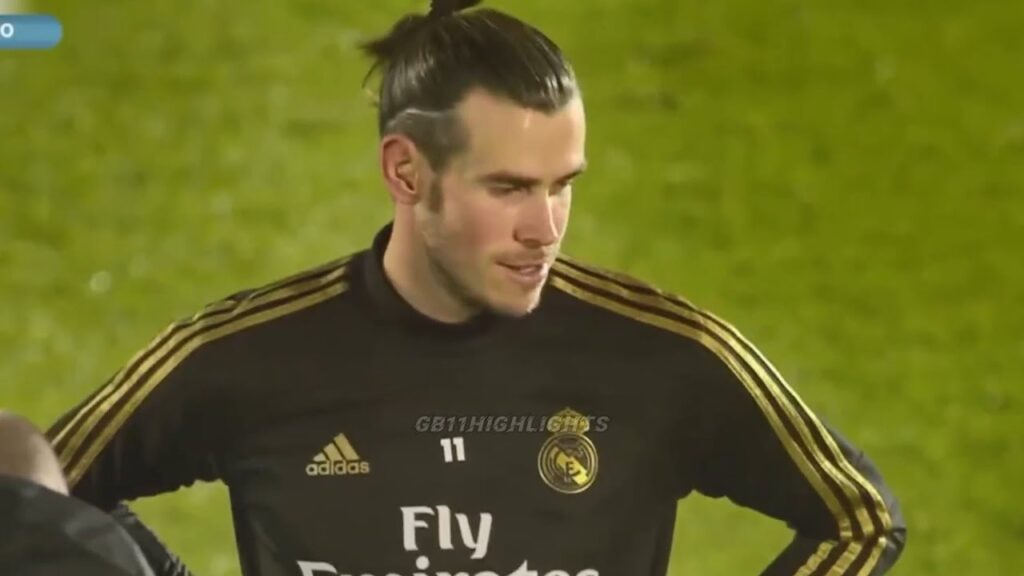 Gareth Bale in training with Real Madrid (30/12/2019)