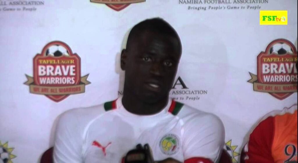 Cheikhou Kouyaté, conférence de presse d'aprés match contre la Namibie