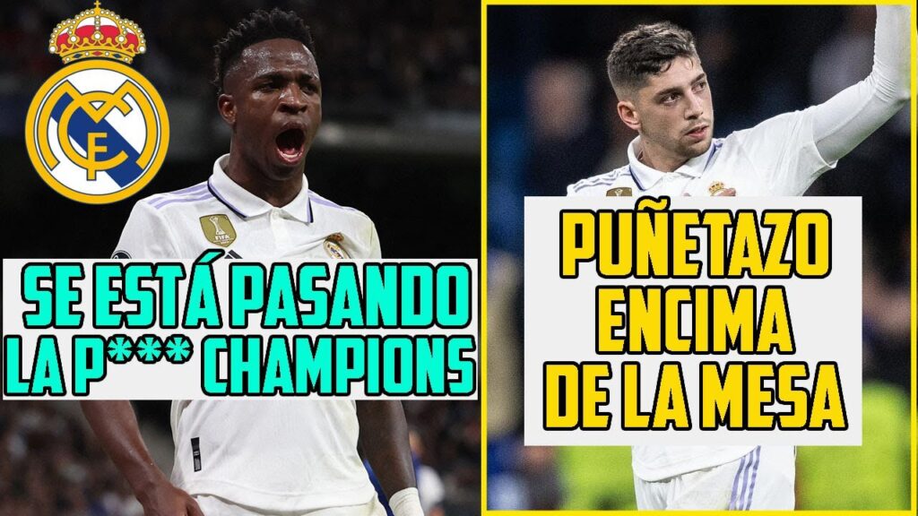 FEDE VALVERDE DA UN PUÑETAZO EN LA CHAMPIONS Y LA REVIENTA EN UN DOBLE PIVOTE SELLO CARLETTO