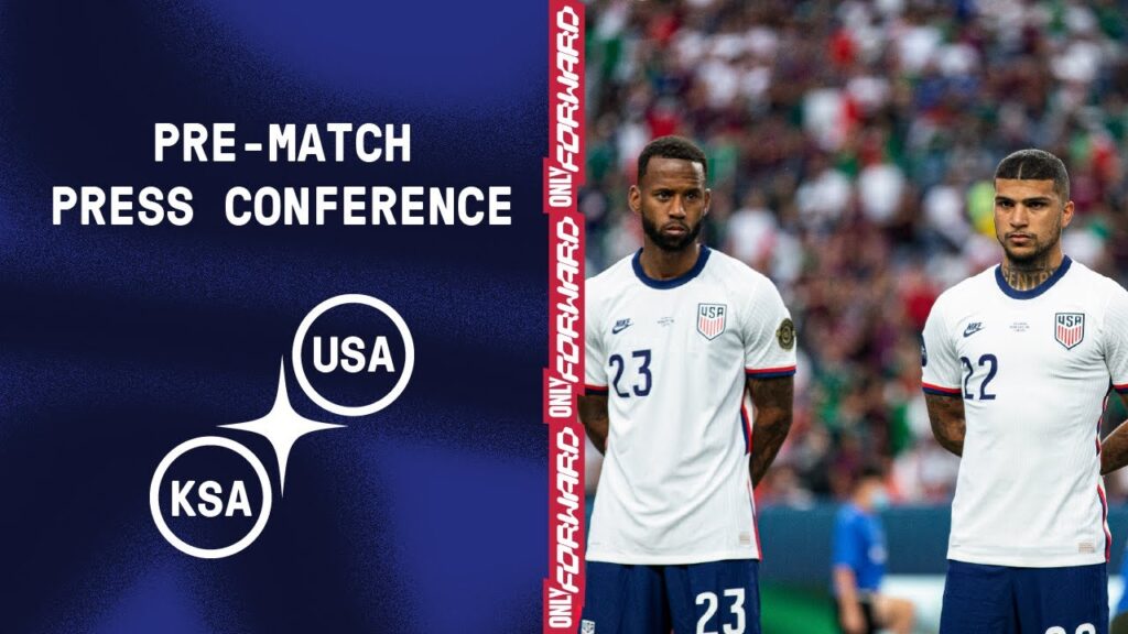 PRE-MATCH PRESS CONFERENCE: Kellyn Acosta & DeAndre Yedlin | USMNT vs. Saudi Arabia | Sept. 26, 2022