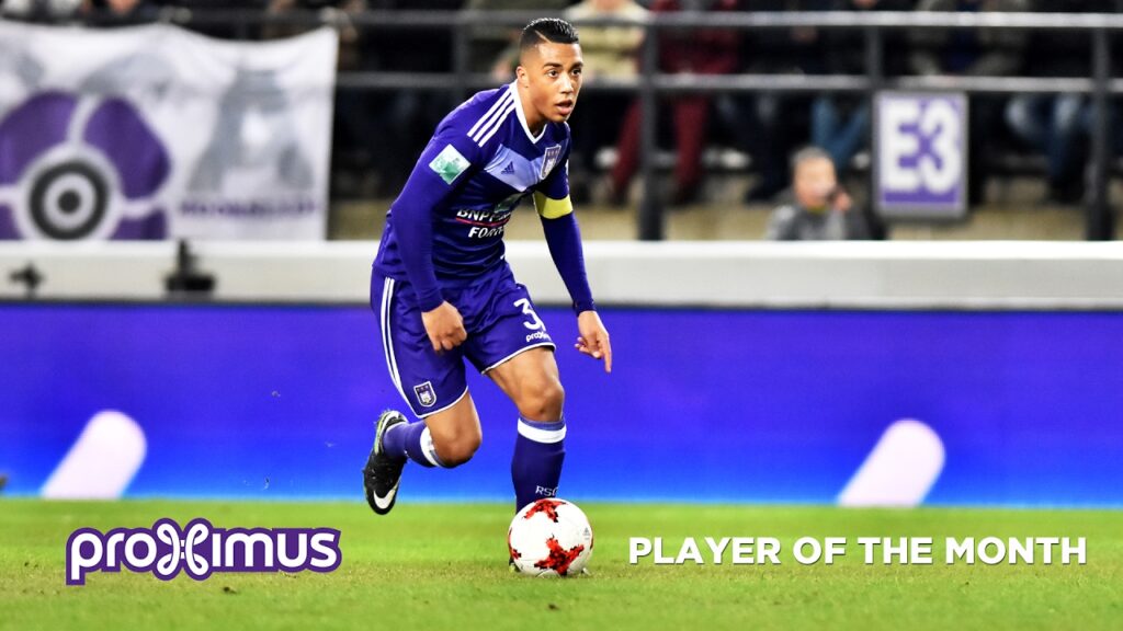 Youri Tielemans is the Proximus Player of the Month !
