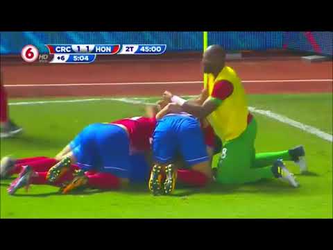 Costa Rica 1 Honduras 1 Gol de KENDALL WASTON POR Dep. Monumental