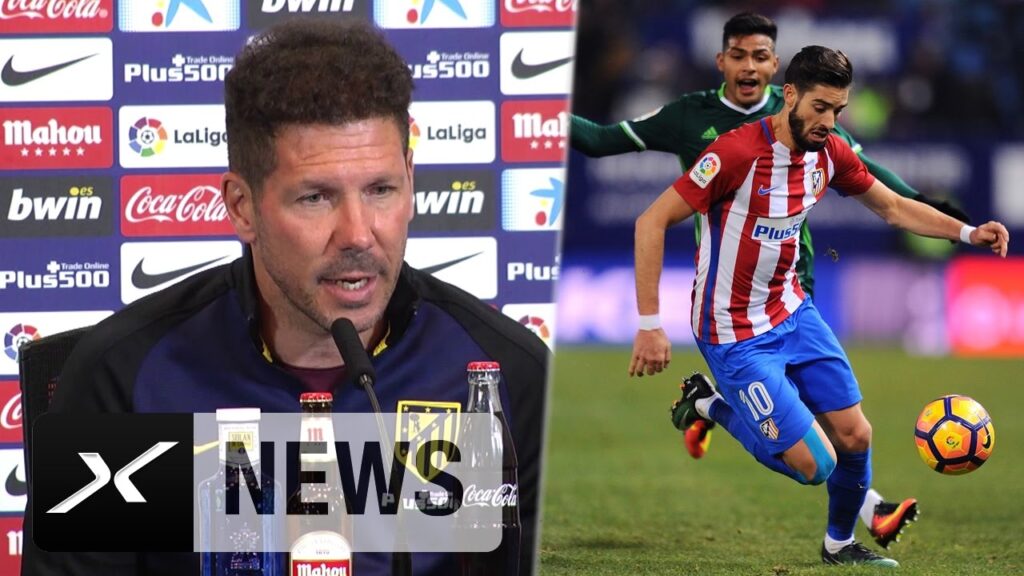 Diego Simeone: Yannick Carrasco? "Großartige Entwicklung" | Atletico Madrid - Real Sociedad