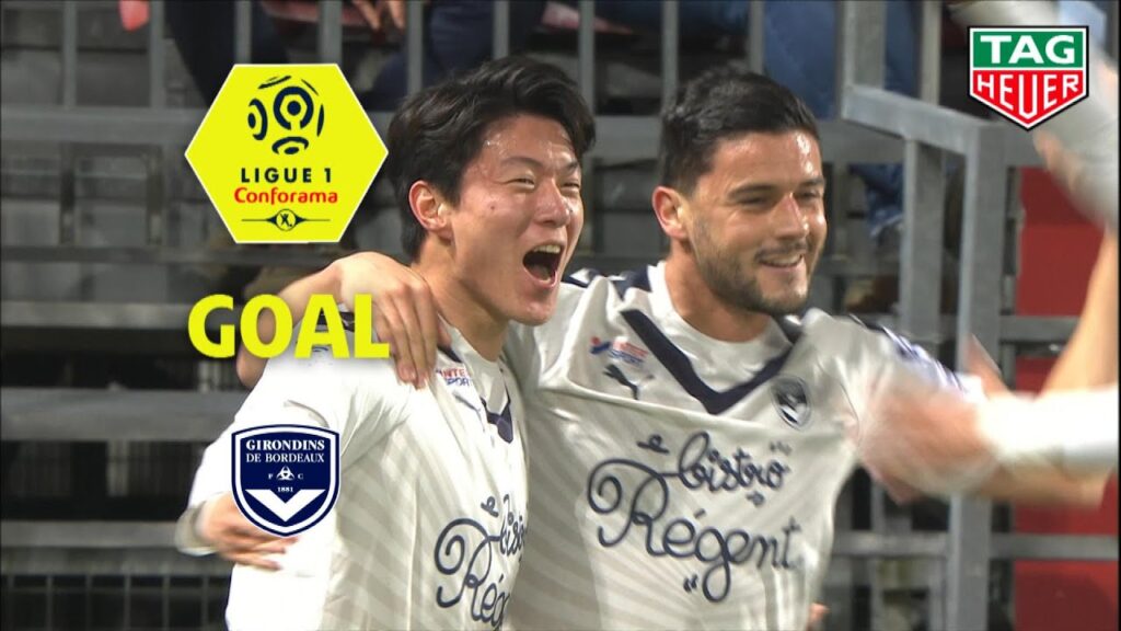 Goal Ui-Jo HWANG (10') / Stade Brestois 29 - Girondins de Bordeaux (1-1) (BREST-GdB) / 2019-20