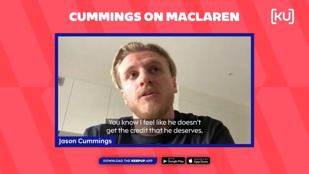 Maclaren 'doesn't get the credit he deserves' says Golden Boot rival Cummings