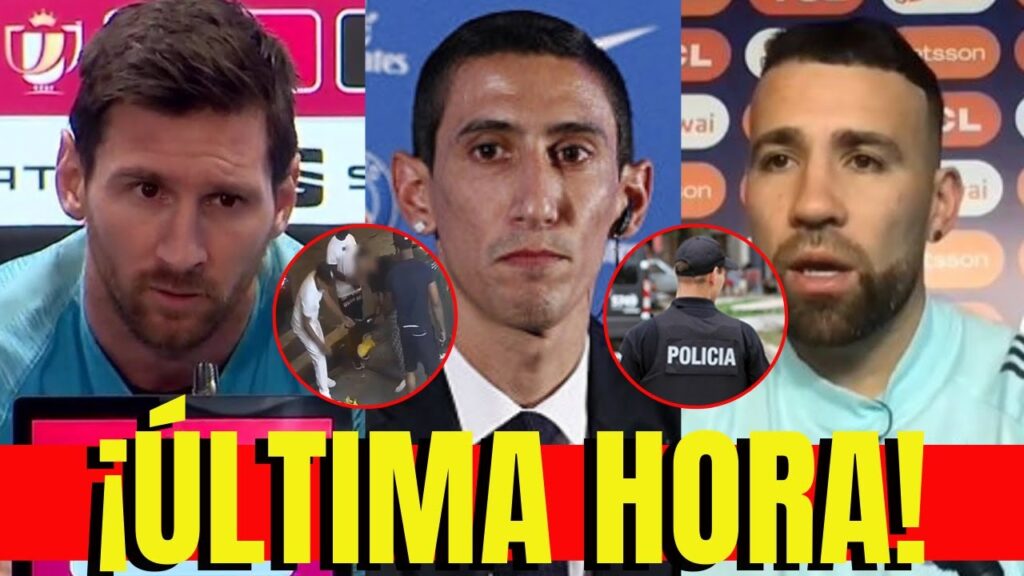 LIONEL MESSI Y ANGEL DI MARÍA se PRONUNCIA trás ASALTO A CASA DE OTAMENTI ¡BRUTAL COMUNICADO!