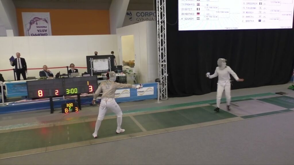 2022 676 T32 10 F S Individual Padova ITA GP GREEN FU CHN vs BOUDIAF ALG