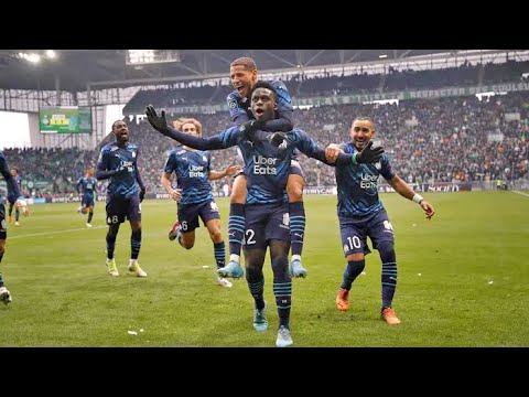 But Bamba Dieng vs ASSE 2-4 OM • Le pénalty transformé en deux temps