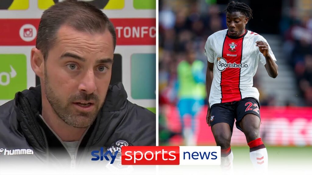 Southampton manager Ruben Selles denies reports made about Mohammed Salisu's injury