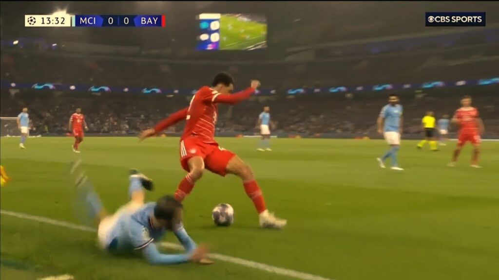 Jamal Musiala Skills at Etihad