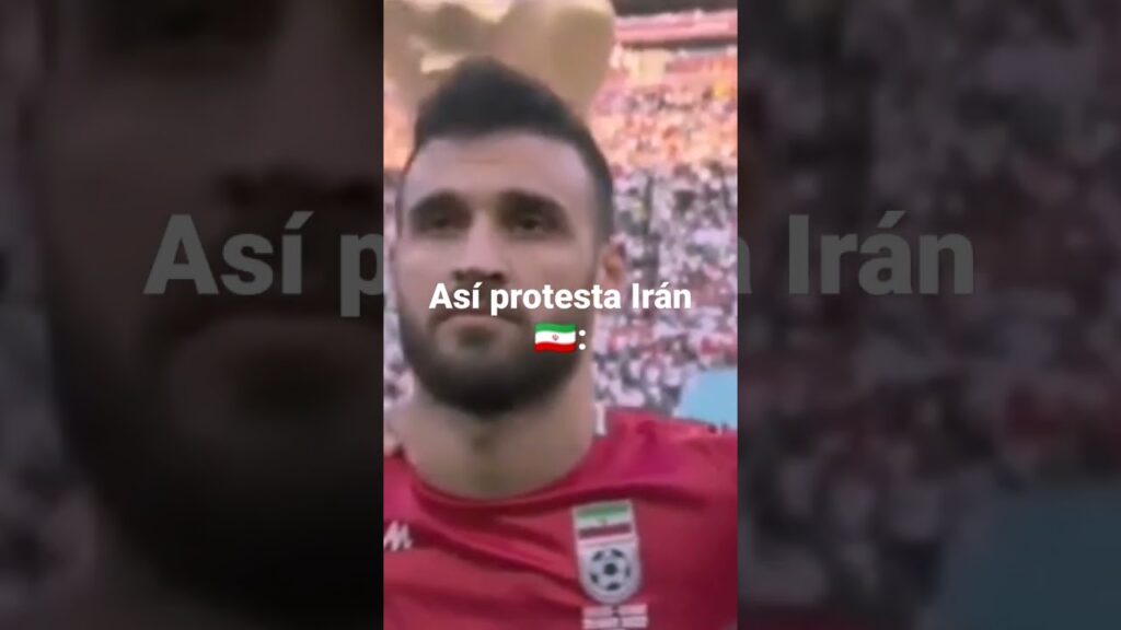 Irán protesta de esta manera en el mundial. 🇮🇷#iran #protesta #mujeres #mahsaamini #mahsa_amini