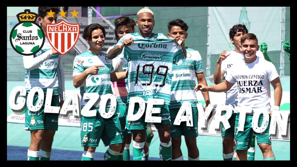 ⚽ Gol de Ayrton Preciado 💥 Santos Laguna vs Rayos Necaxa 🔥 Gran jugada termina en gol