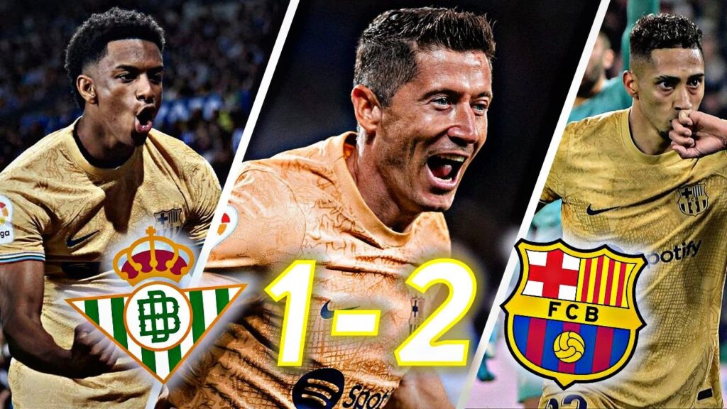 Alejandro Baldé 🤯😳😳...Betis - Barça (1-2) - Pedri MASTERCLASS