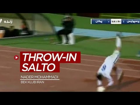Fantastis! Bek Klub Iran, Nader Mohammadi Lakukan Throw-In Salto untuk Umpan Lambung Jauh Fantastis! Bek Klub Iran, Nader Mohammadi Lakukan Throw-In Salto untuk Umpan Lambung Jauh