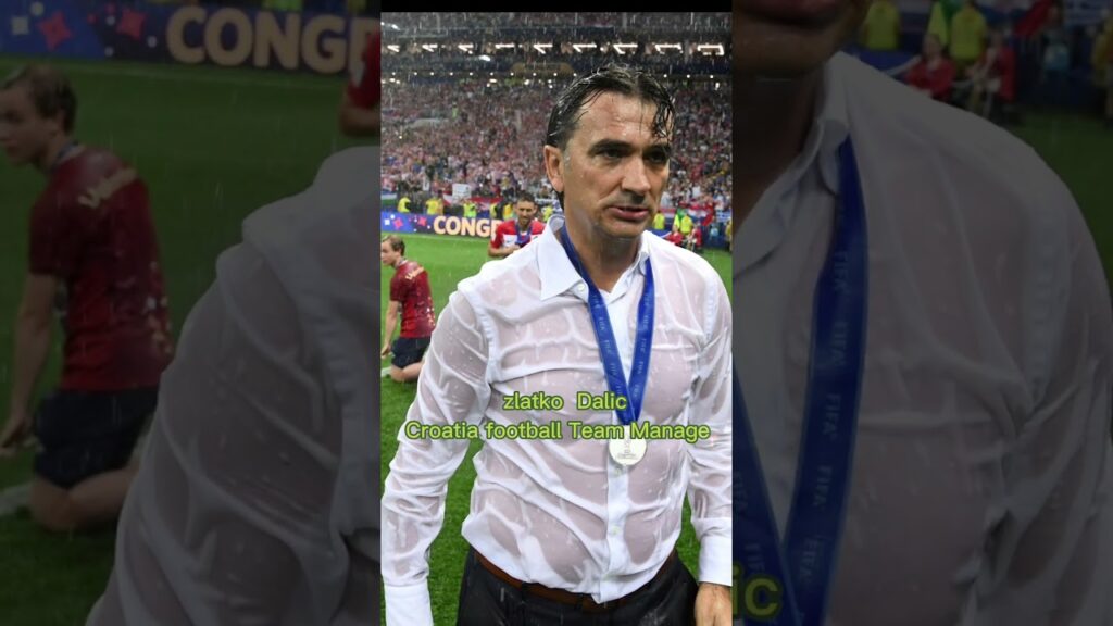 Croatia football Manager Zlatko #short #youtubeshorts #fifaworldcup2022